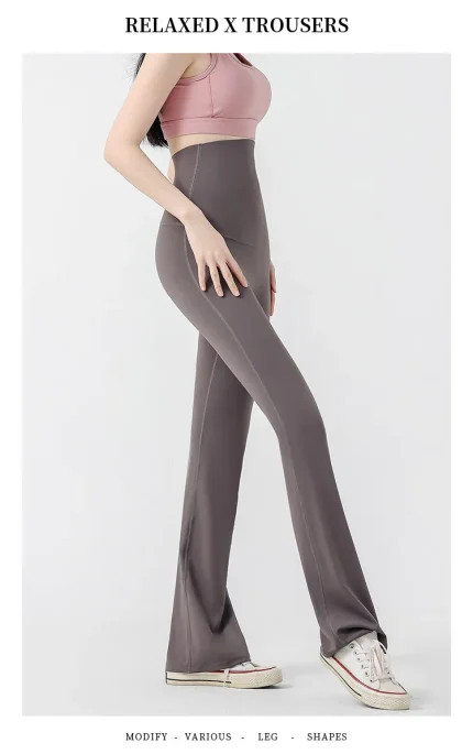 Pregnant Women Fashion Casual High Waist Belly Pants - Image 6