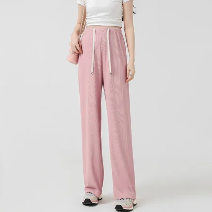 Pregnant Women Fashion Casual Loose Drawstring Pants - Image 8